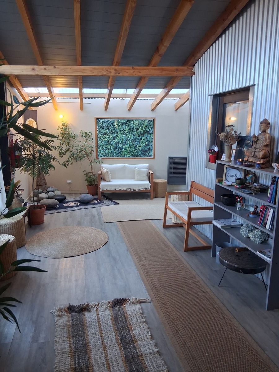 Espacio del estudio de yoga